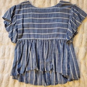 American Eagle Denim Top